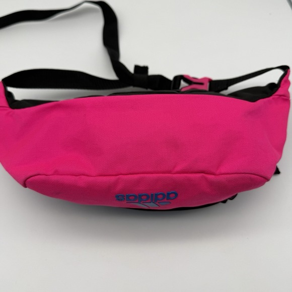 Adidas Pink Blue Waist Pack Sling Bag Fanny Pack Crossbody Adjustable Y2K - Picture 4 of 6